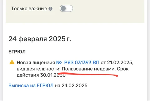 🤔Ой! У РВБ (объединенная компания РУСС и Вайлдбериз) новая лицензия и новый вид деятельности