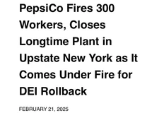 🤓А вот еще новости инклюзивности и разнообразия. PepsiCo сокращает сотрудников, закрывает…