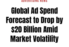 🤓Согласно данным аналитической компании WARC, глобальные затраты на рекламу в 2025 году будут снижены на $20 млрд
