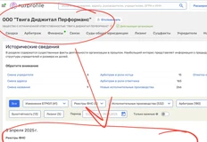 ⚡️Налоговая заблокировала счета юрлицу TWIGA, ООО «Твига диджитал перформанс» (с оборотами 3,2 миллиарда за 2024 год)