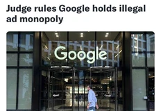 Федеральный суд США постановил, что Google незаконно создала монополию, объединив свои рекламные бизнесы на единой платформе