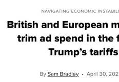 🤓И еще один международный факт. Британские и европейские маркетологи вынуждены сокращать расходы на рекламу из-за негативного воздействия тарифной политики Трампа