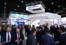 🤓На ПМЭФ открыли работу стенда «Выбор сильных» совместного проекта партии «Единая Россия» и федераций единоборств – борьбы, дзюдо и самбо1