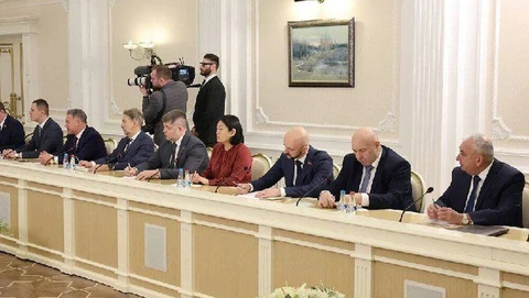 🤓Учредительница маркетплейса Wildberries Татьяна Ким посетила встречу Президента Республики Беларусь с частным бизнесом2